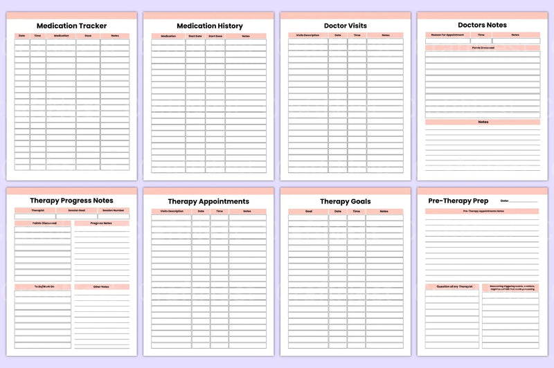 PTSD Trauma Recovery Workbook - CraftNest - Digital Crafting and Art