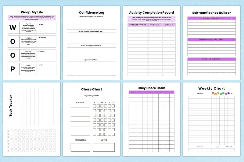 Life Coaching Planner for Personal Growth - CraftNest - Digital Crafting and Art