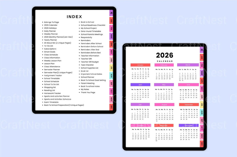 Back to School Essentials - CraftNest - Digital Crafting and Art