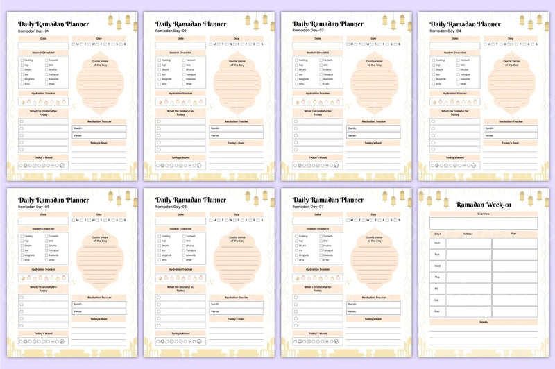 Ultimate Ramadan Planner for 2024 - CraftNest - Digital Crafting and Art