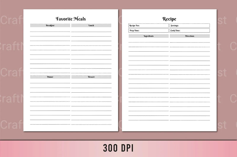 Ultimate Meal Planner Guide - CraftNest - Digital Crafting and Art