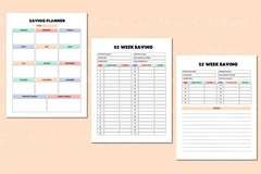 Rainbow Budget Planner for Effective Financial Management - CraftNest - Digital Crafting and Art