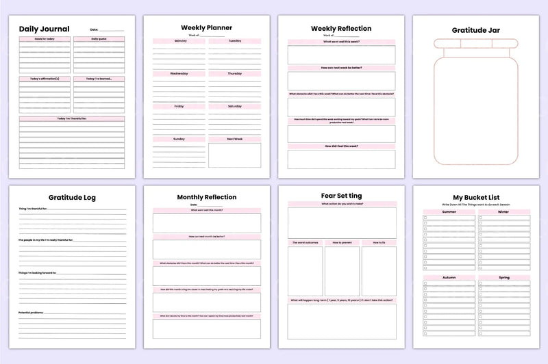 Self Care Wellness Guide - CraftNest - Digital Crafting and Art
