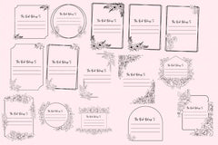This Book Belongs To: Personalized Bookplate Design - CraftNest - Digital Crafting and Art