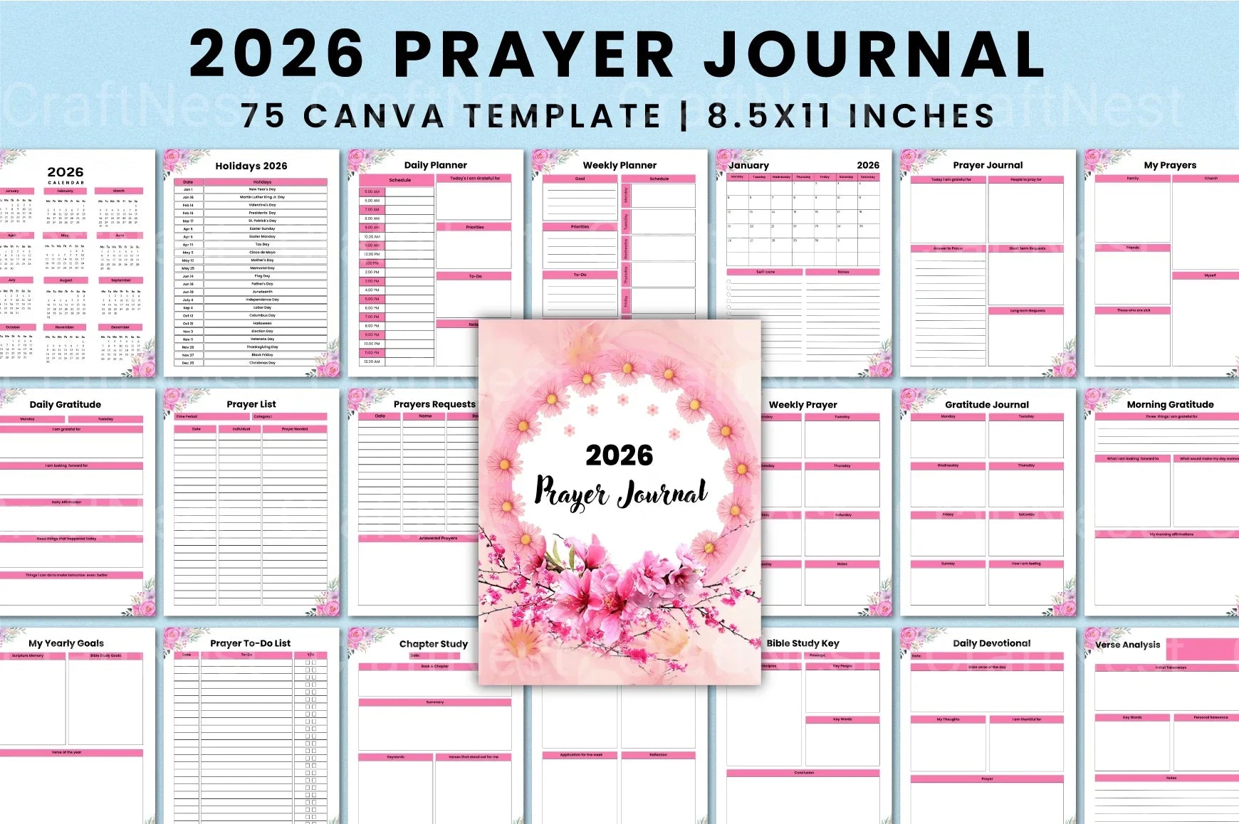 Best Selling Bible Prayer Guide - CraftNest - Digital Crafting and Art