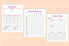 Side Hustle Planner - CraftNest - Digital Crafting and Art
