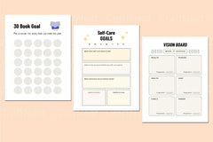Goal Planning Workbook for Success - CraftNest - Digital Crafting and Art