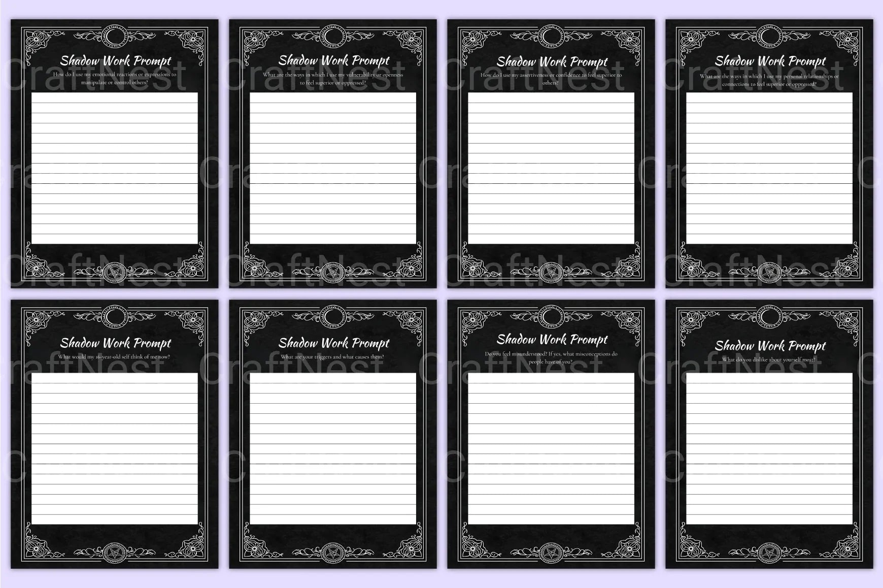 Empowering Shadow Work for Women - CraftNest - Digital Crafting and Art