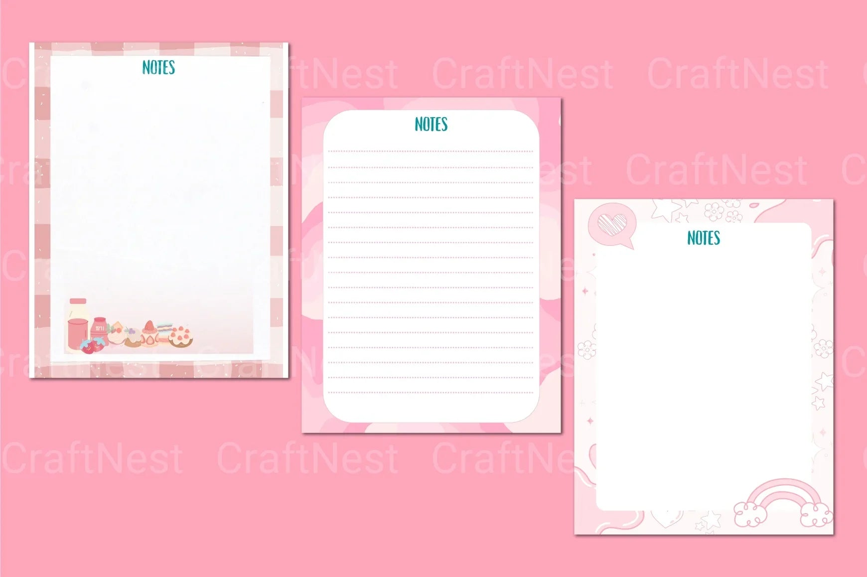 Kids Notebook Writing Guide - CraftNest - Digital Crafting and Art