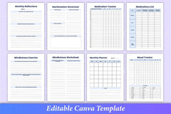 Mental Health Worksheets for Wellbeing - CraftNest - Digital Crafting and Art