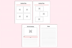 Baby Memory Book: Cherish Every Milestone - CraftNest - Digital Crafting and Art