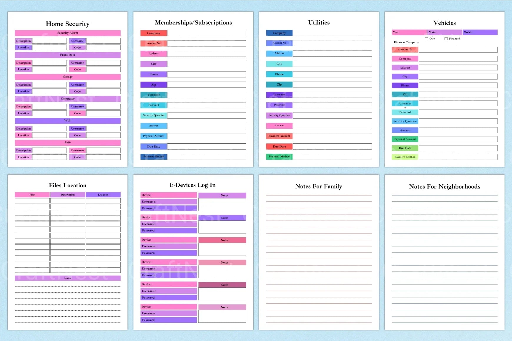 End of Life Planner Guide - CraftNest - Digital Crafting and Art