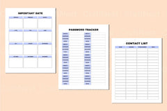 Work From Home Planner - CraftNest - Digital Crafting and Art