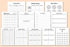 Health Self-Care Planner - CraftNest - Digital Crafting and Art