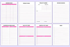 Girl Boss Organizer: Empower Your Workspace - CraftNest - Digital Crafting and Art