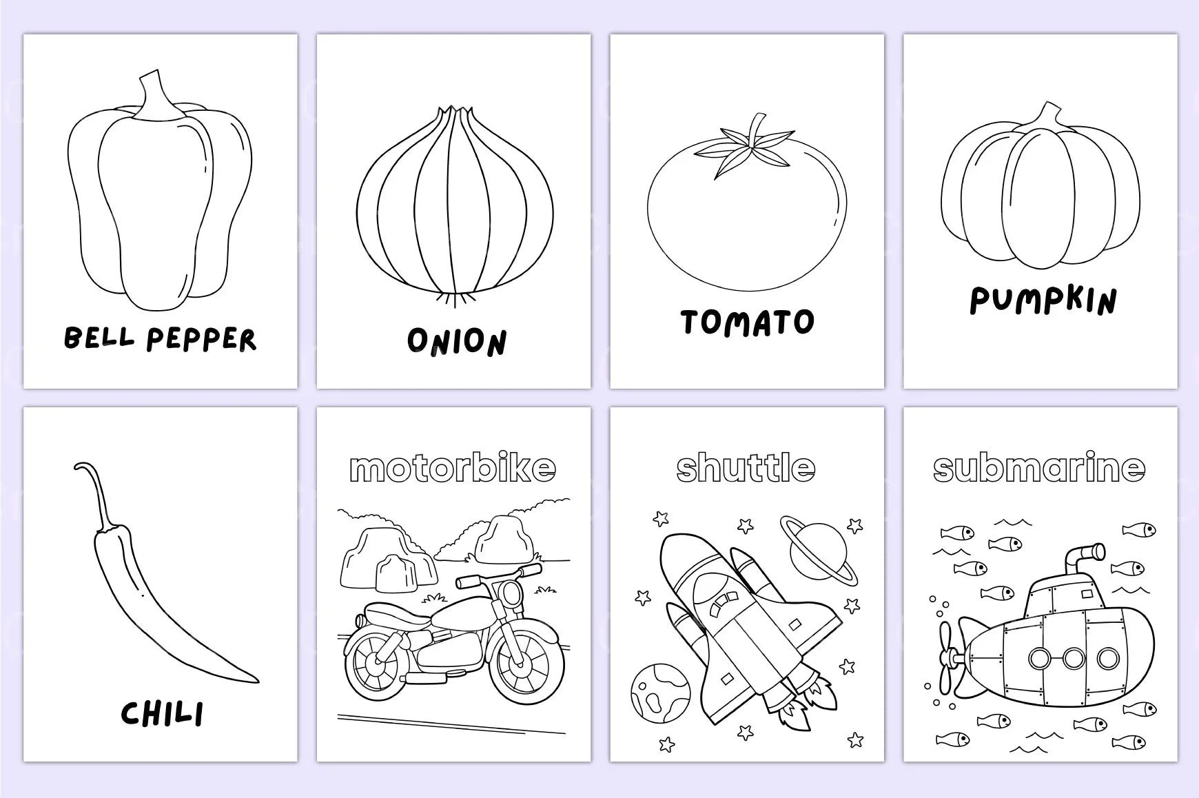 Coloring Book for Kids - CraftNest - Digital Crafting and Art