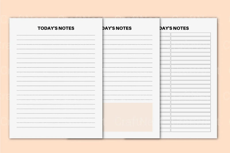 Day Food Diary: Track Your Meals and Nutrition - CraftNest - Digital Crafting and Art