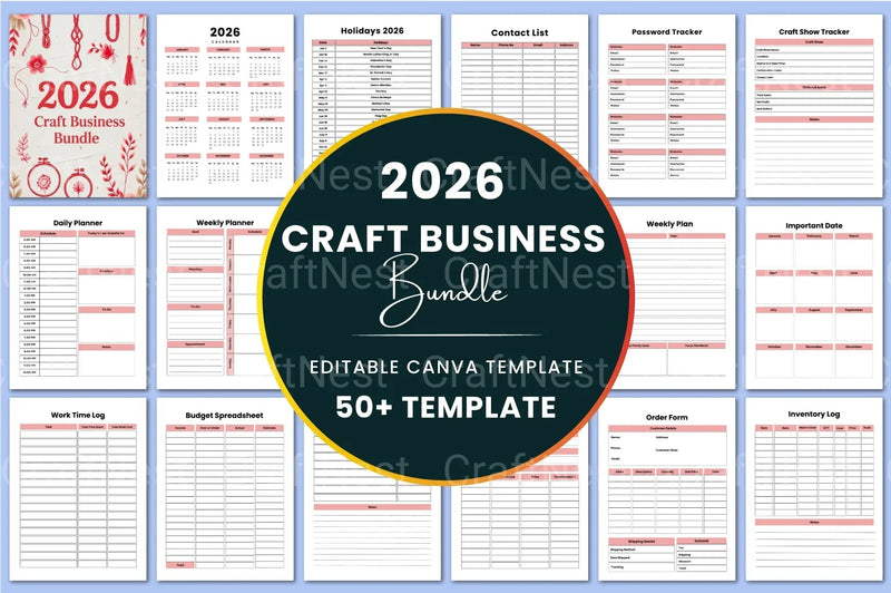 All-In-One Business Organizer - CraftNest - Digital Crafting and Art