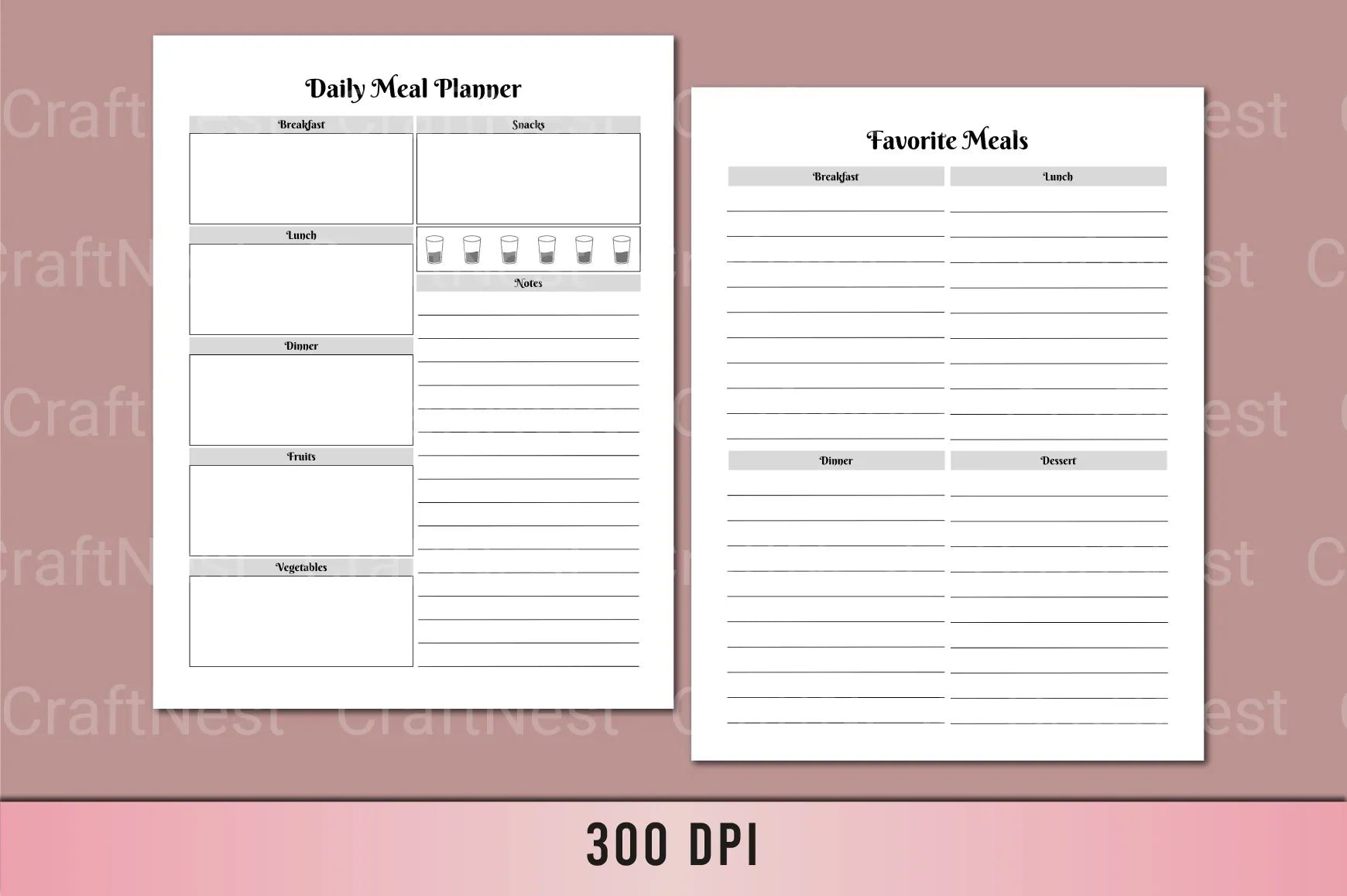 Ultimate Meal Planner Guide - CraftNest - Digital Crafting and Art