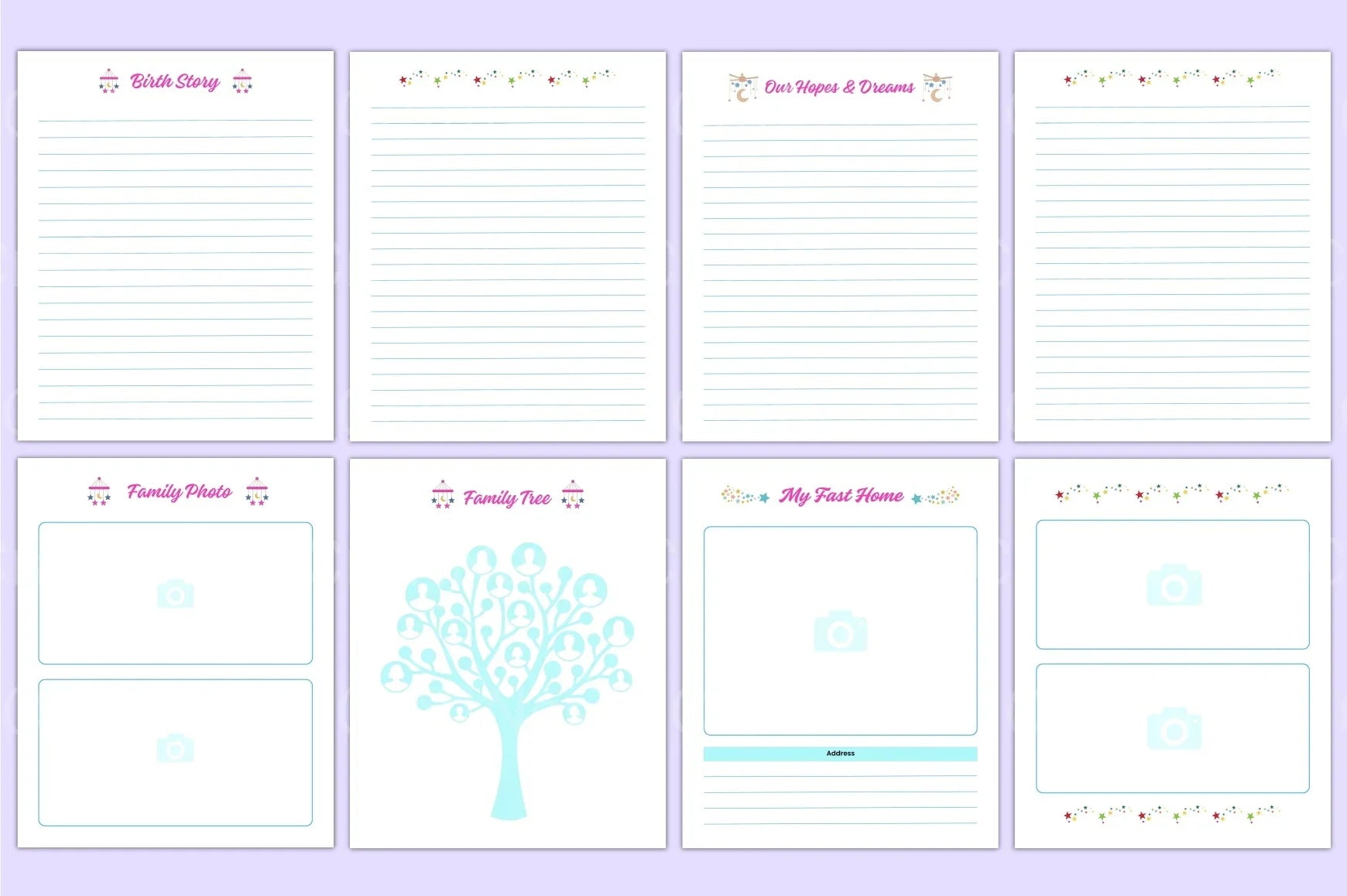 Baby Memory Book: Cherish Every Milestone - CraftNest - Digital Crafting and Art