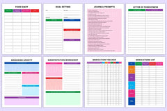 Mental Health Workbook for Personal Growth - CraftNest - Digital Crafting and Art