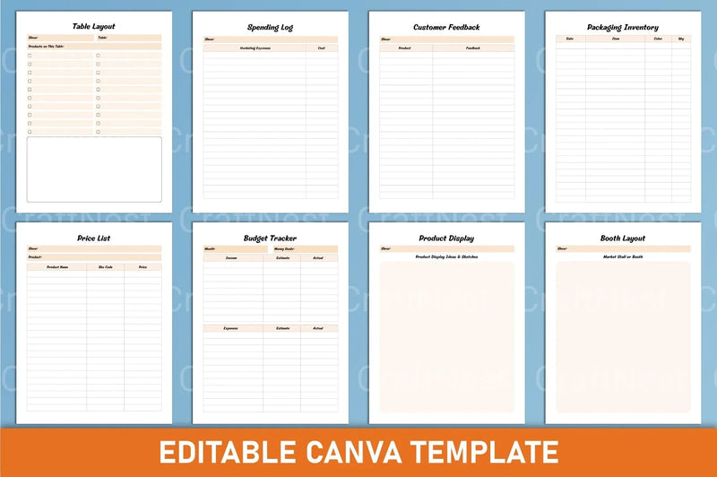 Craft Business Planner: Start Your Business Plan Today - CraftNest - Digital Crafting and Art