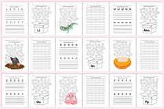 Preschool Alphabet Workbook for Early Learning - CraftNest - Digital Crafting and Art