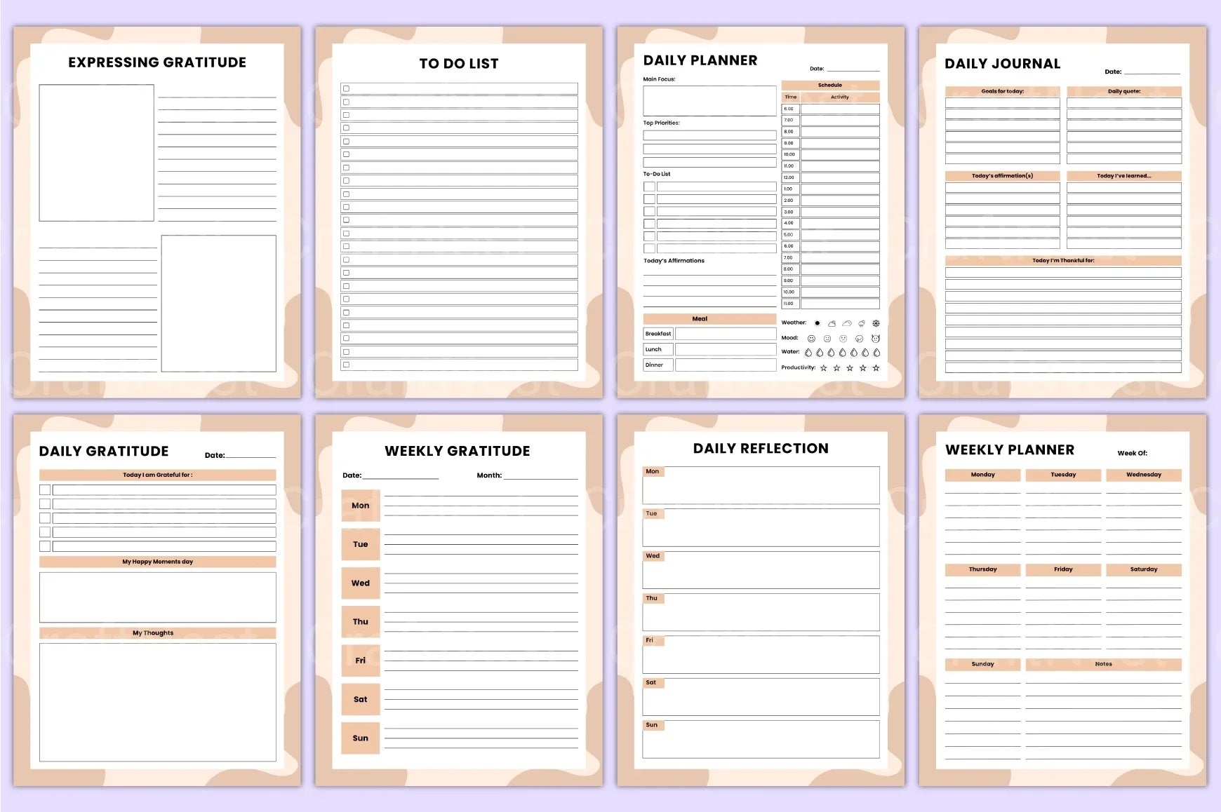 Vision Board Goal Workbook for Success - CraftNest - Digital Crafting and Art