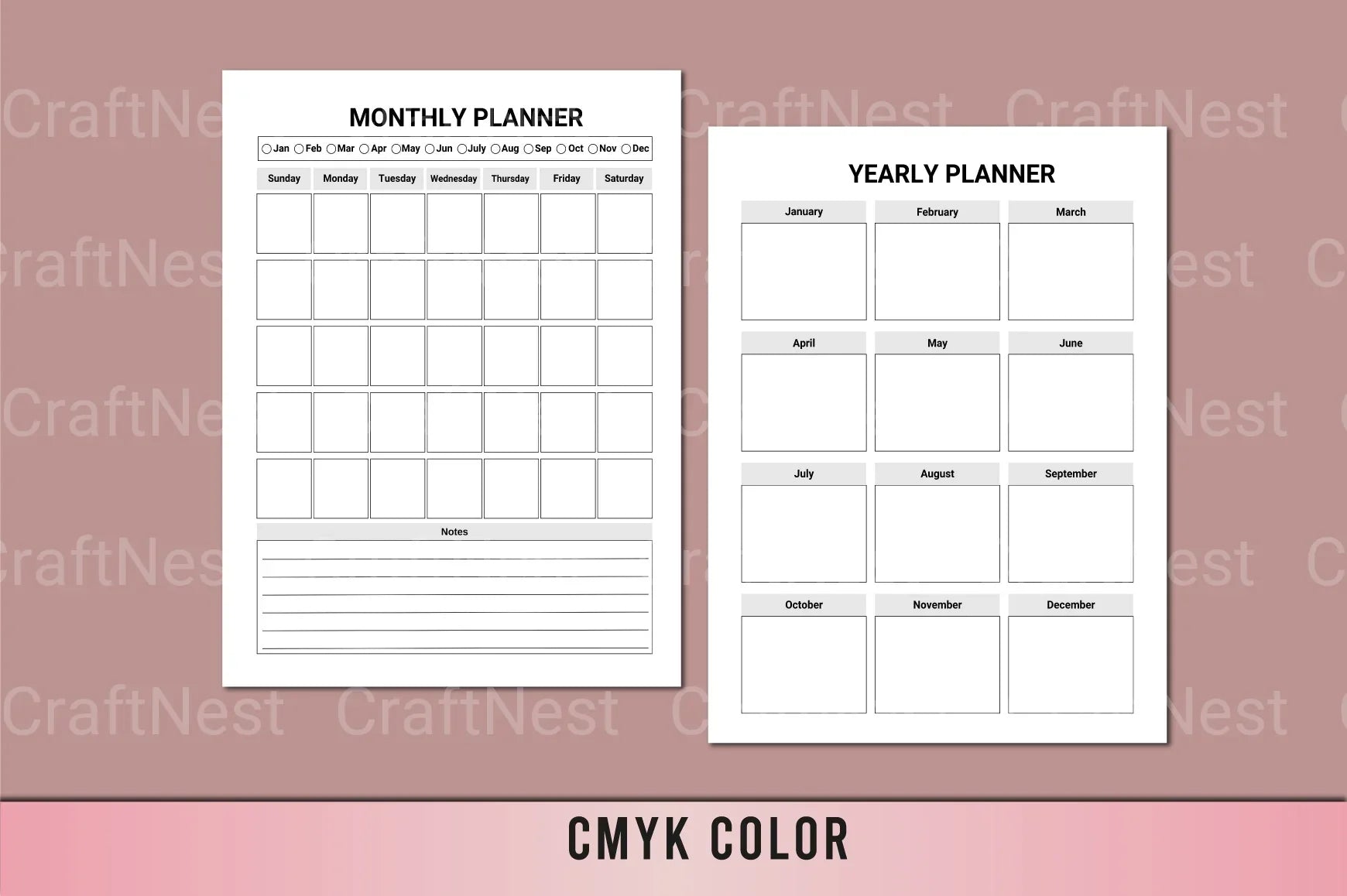 ADHD Planner for Effective Organization - CraftNest - Digital Crafting and Art