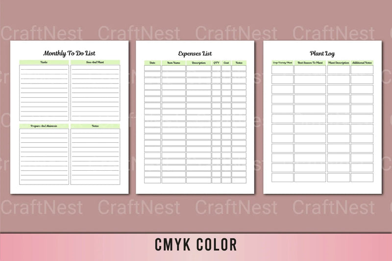 Garden Planner Guide - CraftNest - Digital Crafting and Art