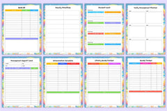 Academic Student Life Planner - CraftNest - Digital Crafting and Art