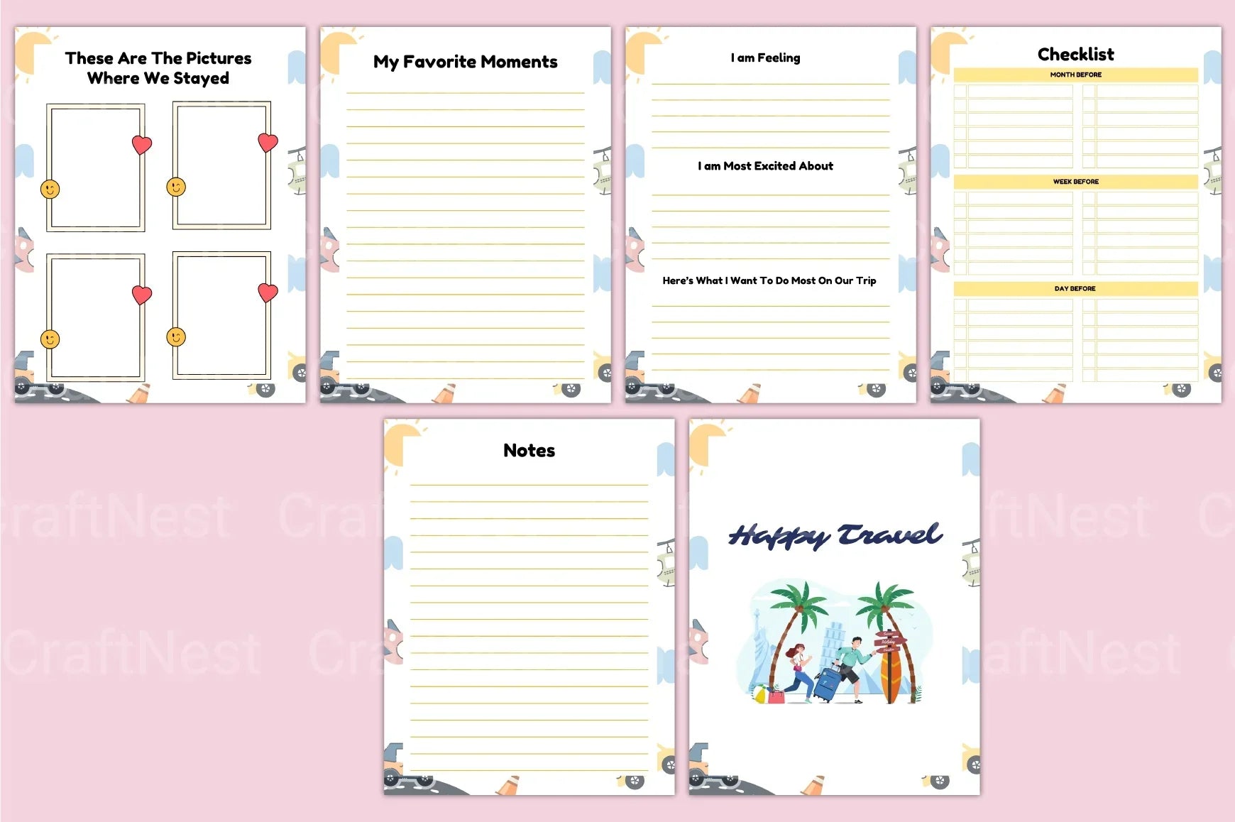 Travel Tips for Kids - CraftNest - Digital Crafting and Art