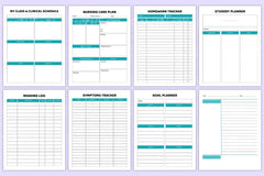 Nursing Student Organizer for Efficient Study Planning - CraftNest - Digital Crafting and Art