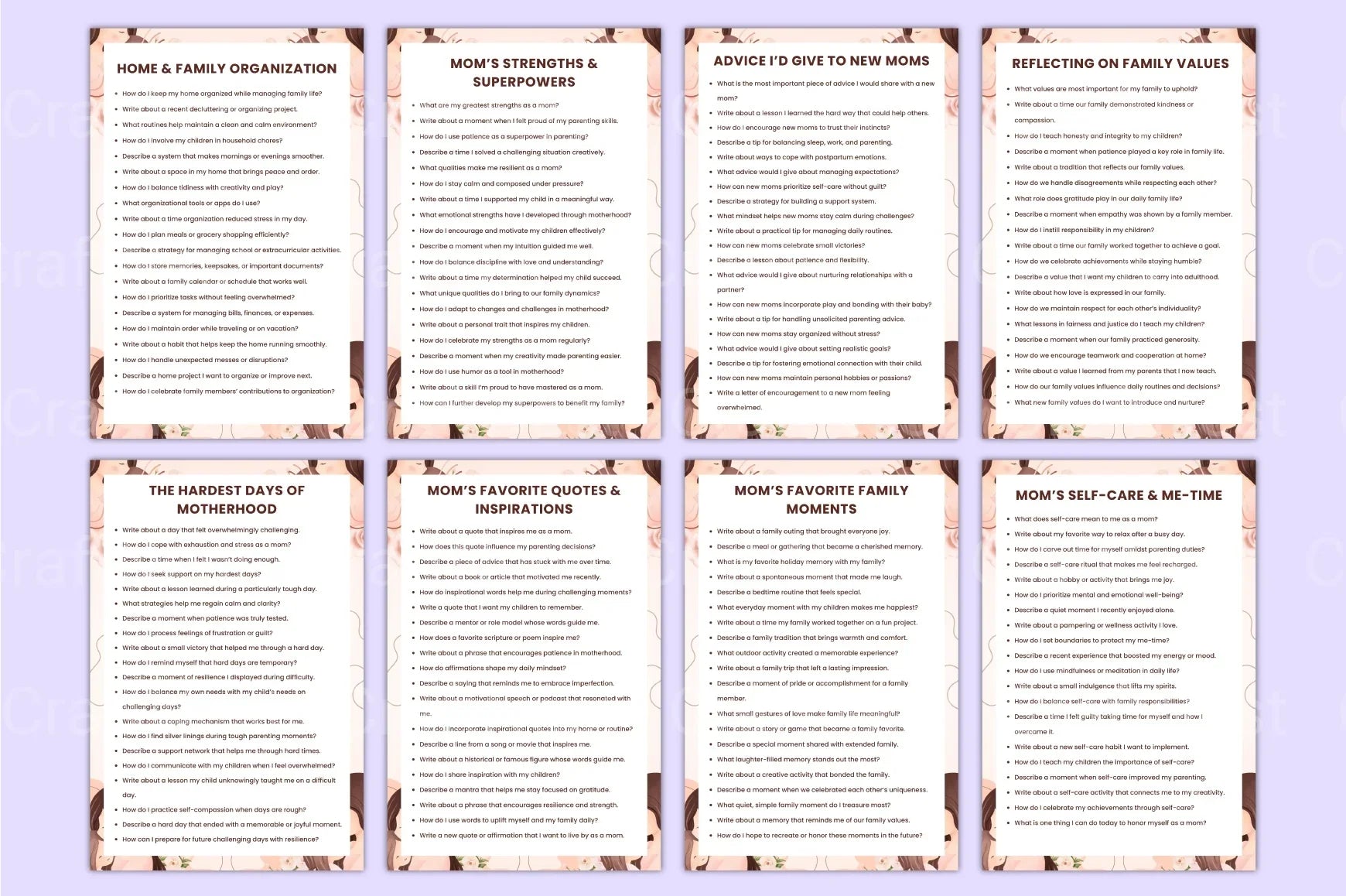 Creative Prompts for Moms - CraftNest - Digital Crafting and Art