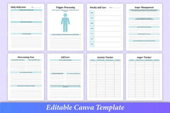 PTSD Trauma Processing Workbook - CraftNest - Digital Crafting and Art