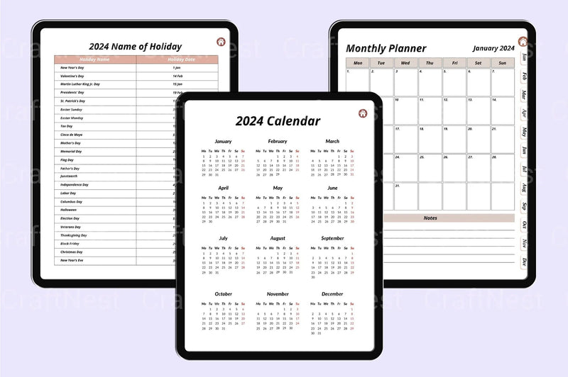Small Business Planner Guide - CraftNest - Digital Crafting and Art