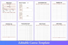 Girl Boss Planner Canva Template - CraftNest - Digital Crafting and Art
