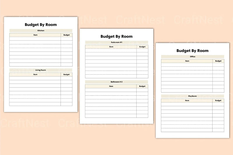 Home Renovation Planner Guide - CraftNest - Digital Crafting and Art