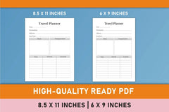 Travel Planner  Bundle - CraftNest - Digital Crafting and Art