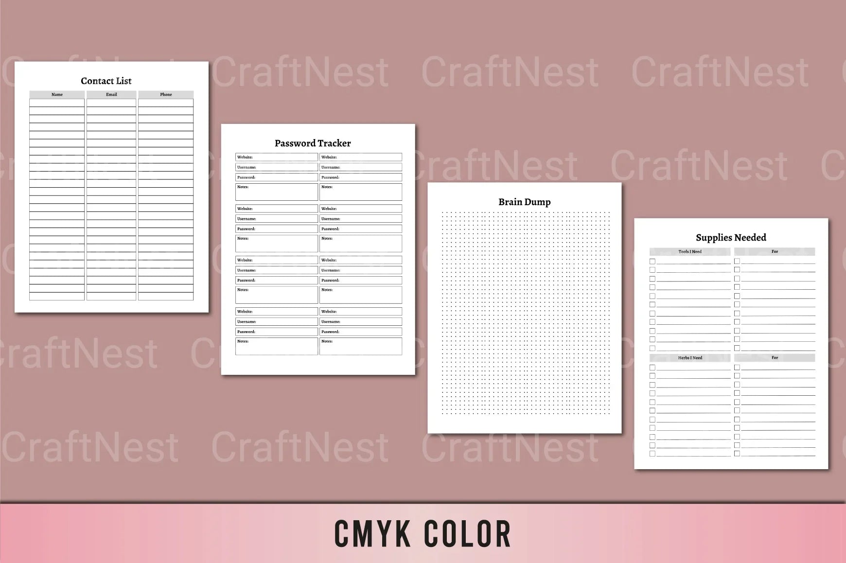 Witchy Planner: Enchant Your Daily Organization - CraftNest - Digital Crafting and Art