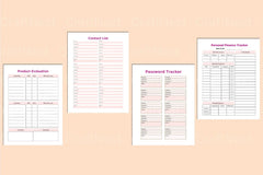 Side Hustle Planner - CraftNest - Digital Crafting and Art
