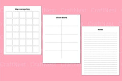 Vision Mapping Workbook for Goal Setting and Planning - CraftNest - Digital Crafting and Art