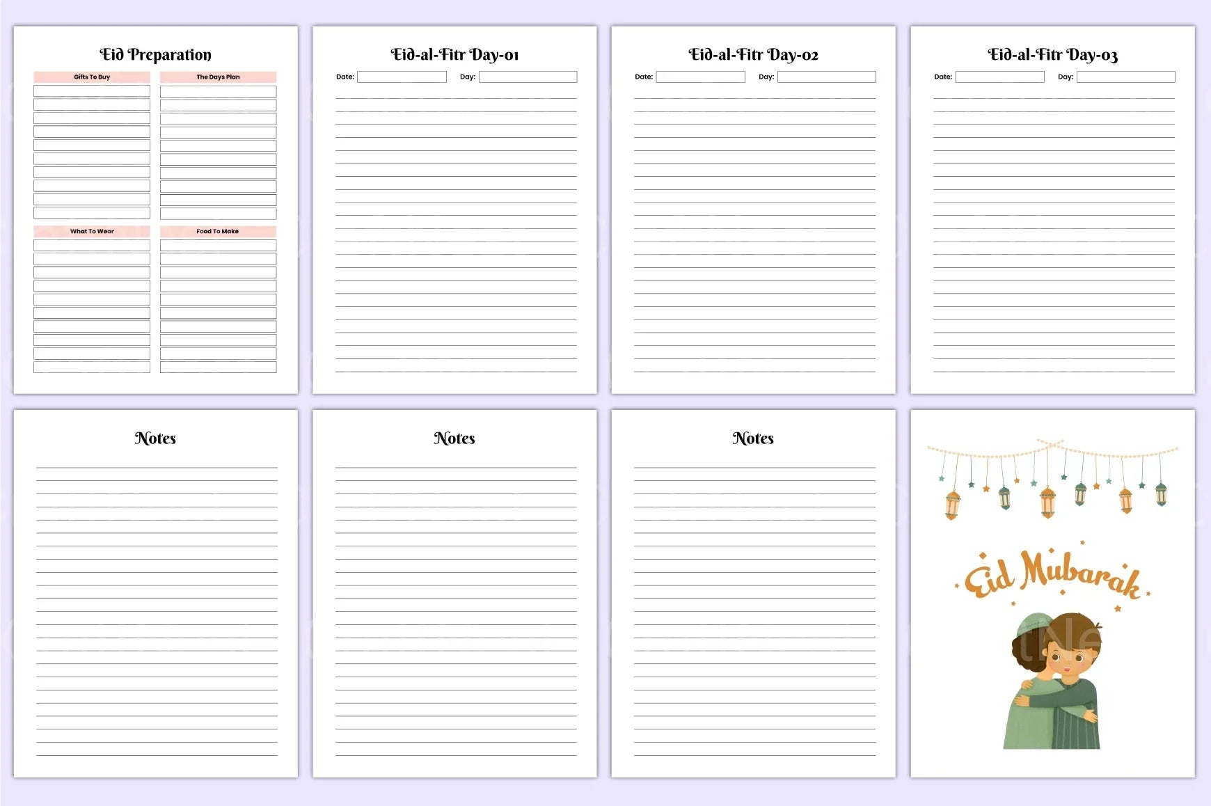 Ramadan Planner: Organize Your Month Effectively - CraftNest - Digital Crafting and Art