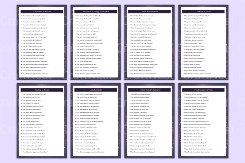 Manifestation Attraction Prompts for Success - CraftNest - Digital Crafting and Art