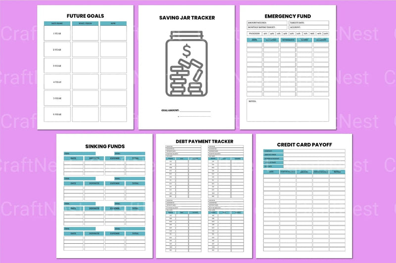 Budget Organizer Tool - CraftNest - Digital Crafting and Art