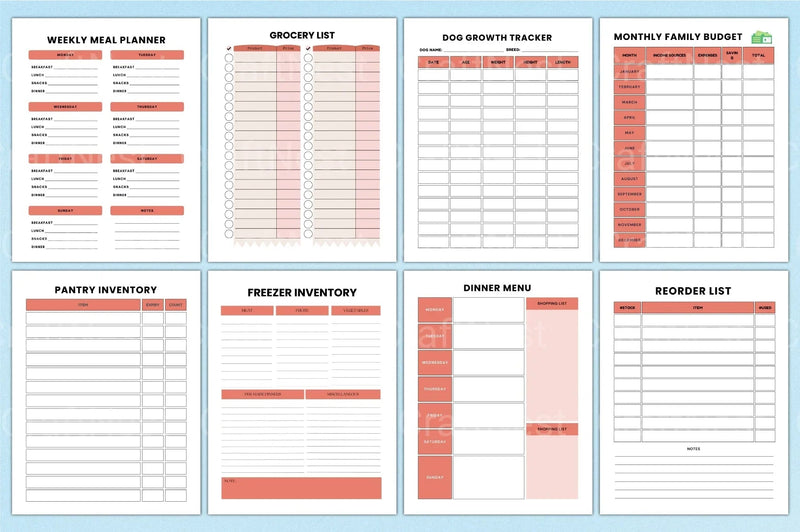 ADHD Planner for Effective Organization - CraftNest - Digital Crafting and Art