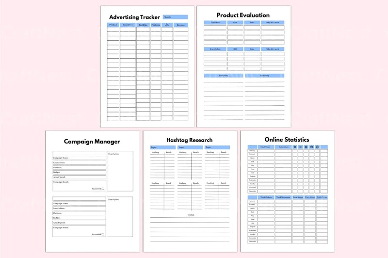 Business Planner Interior Design - CraftNest - Digital Crafting and Art