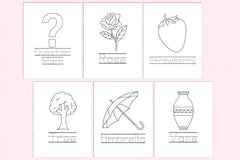 Alphabet Coloring Book for Kids - CraftNest - Digital Crafting and Art