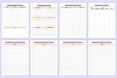 Ultimate Home School Planner - CraftNest - Digital Crafting and Art