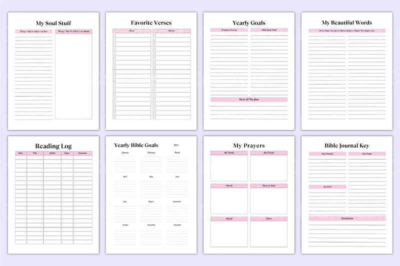 Bible Study Devotional Guide - CraftNest - Digital Crafting and Art